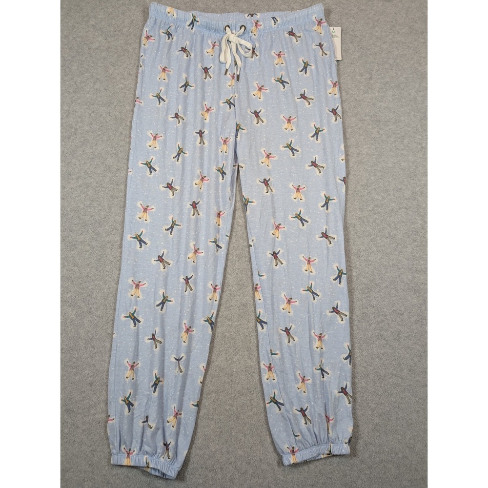 Honeydew Women‎ Pants Medium NWT Polka Dot Kids Snow Angels Snow Day Pajama
